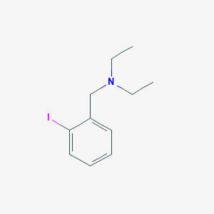 Diethyl[(2-iodophenyl)methyl]amine