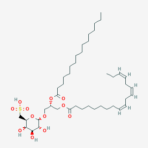molecular formula C43H76O12S B3044021 SQDG CAS No. 123036-44-2