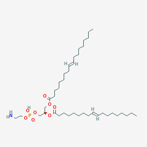 molecular formula C41H78NO8P B3044029 1,2-dielaidoyl-sn-glycero-3-phosphoethanolamine CAS No. 19805-18-6