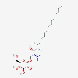 molecular formula C26H51NO7 B3044034 N,N-Dimethylpsychosine CAS No. 240491-19-4