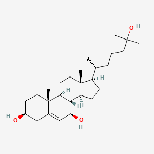 molecular formula C27H46O3 B3044072 7beta, 25-Dihydroxycholesterol CAS No. 64907-21-7