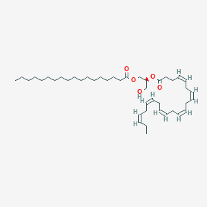 molecular formula C43H72O5 B3044074 18:0-22:6 DG CAS No. 65886-80-8