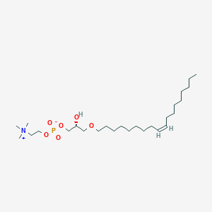 molecular formula C26H54NO6P B3044086 1-(9Z-octadecenyl)-sn-glycero-3-phosphocholine CAS No. 87907-66-2
