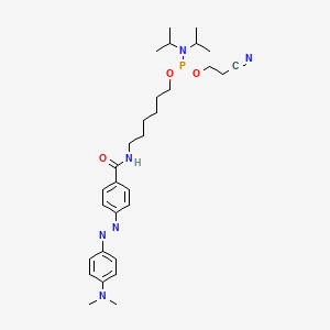 molecular formula C30H45N6O3P B3044098 5'-Dabcyl Phosphoramidite CAS No. 288631-58-3