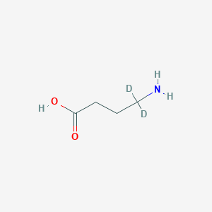 molecular formula C4H9NO2 B3044107 4-Aminobutyric-4,4-d2 Acid CAS No. 107022-06-0