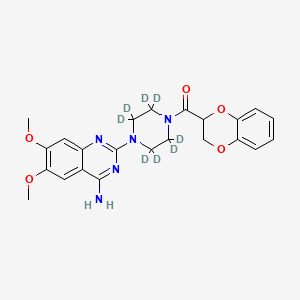 molecular formula C23H25N5O5 B3044108 Doxazosin D8 