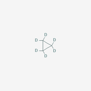 molecular formula C3H6 B3044124 Cyclopropane-D6 CAS No. 2207-64-9