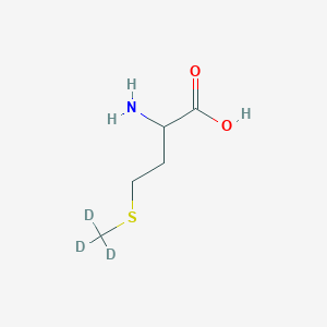 molecular formula C5H11NO2S B3044143 DL-METHIONINE-D3 CAS No. 284665-20-9