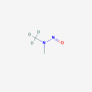 molecular formula C2H6N2O B3044148 N-Nitrosodimethyl-1,1,1-D3-amine CAS No. 32745-07-6