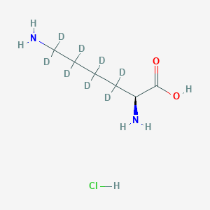 molecular formula C6H15ClN2O2 B3044152 L-Lysine-3,3,4,4,5,5,6,6-D8 hcl CAS No. 344298-93-7