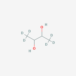 molecular formula C4H10O2 B3044155 2,3-丁烷-1,1,1,4,4,4-D6-二醇 CAS No. 344750-80-7