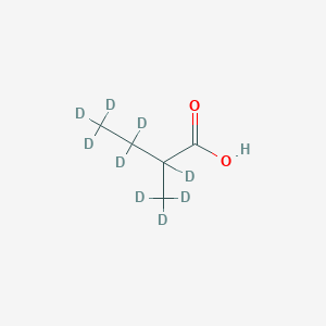 2-Methylbutyric-D9 acid