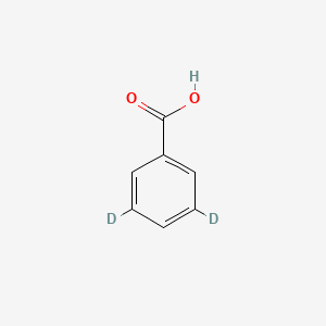 molecular formula C7H6O2 B3044166 Benzoic-3,5-d2 Acid 