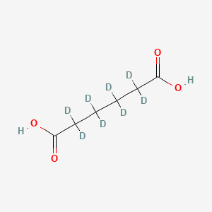 molecular formula C6H10O4 B3044178 Adipic acid-d8 CAS No. 52089-65-3