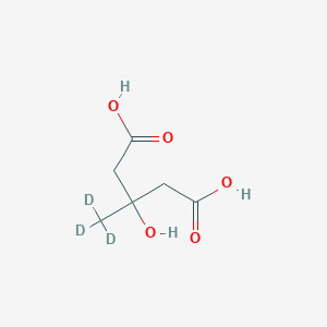 molecular formula C6H10O5 B3044186 Meglutol-d3 CAS No. 59060-36-5