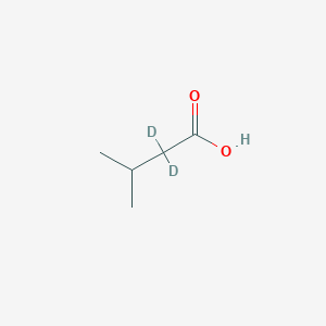 molecular formula C5H10O2 B3044237 Isovaleric acid-d2 