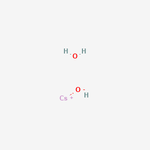 molecular formula CsH3O2 B3044242 Cesium hydroxide monohydrate CAS No. 35103-79-8