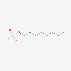 molecular formula C9H20O3S B3044265 Octyl methanesulfonate CAS No. 16156-52-8