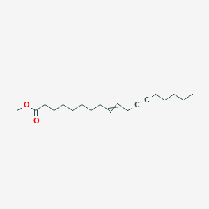 molecular formula C19H32O2 B3044287 Methyl octadec-9-EN-12-ynoate CAS No. 2907-83-7