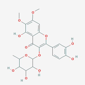 molecular formula C23H24O12 B3044289 Eupatolin CAS No. 29725-50-6