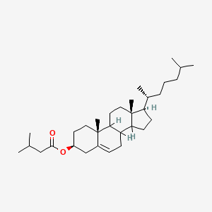 molecular formula C32H54O2 B3044297 Cholesterol isovalerate CAS No. 41328-97-6