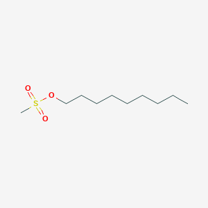 molecular formula C10H22O3S B3044320 Nonyl methanesulfonate CAS No. 74087-34-6