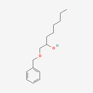 molecular formula C15H24O2 B3044357 1-(Benzyloxy)octan-2-OL CAS No. 100011-00-5