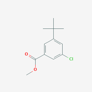 molecular formula C12H15ClO2 B3044380 Methyl 3-tert-butyl-5-chlorobenzoate CAS No. 1000341-35-4