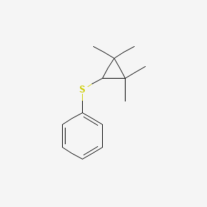 Benzene, [(2,2,3,3-tetramethylcyclopropyl)thio]-