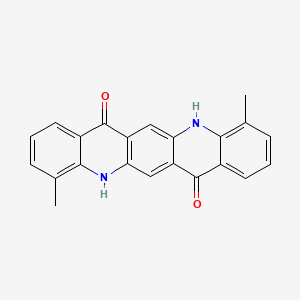 Quino(2,3-b)acridine-7,14-dione, 5,12-dihydro-4,11-dimethyl-