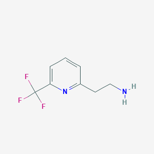 2-(6-Trifluoromethyl-pyridin-2-YL)-ethylamine