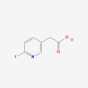 2-(6-Fluoropyridin-3-YL)acetic acid