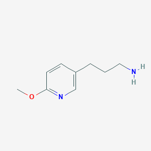 3-(6-Methoxypyridin-3-YL)propan-1-amine