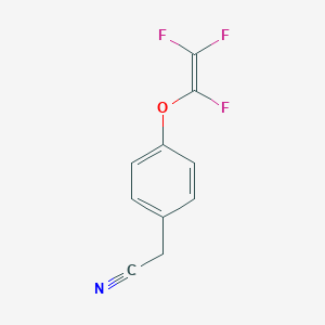 {4-[(Trifluoroethenyl)oxy]phenyl}acetonitrile