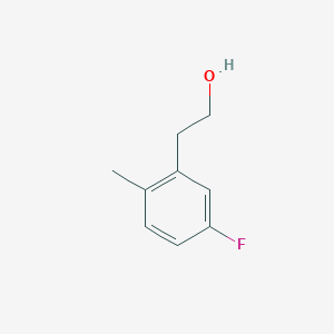 molecular formula C9H11FO B3044425 2-(5-Fluoro-2-methylphenyl)ethan-1-ol CAS No. 1000548-63-9