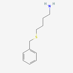 1-Butanamine, 4-[(phenylmethyl)thio]-