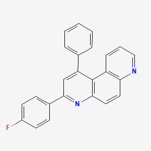 4,7-Phenanthroline, 3-(4-fluorophenyl)-1-phenyl-