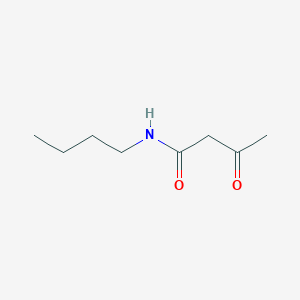molecular formula C8H15NO2 B3044484 N-butyl-3-oxobutanamide CAS No. 1001-24-7