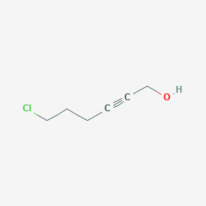 B3044554 6-Chlorohex-2-yn-1-ol CAS No. 1002-37-5