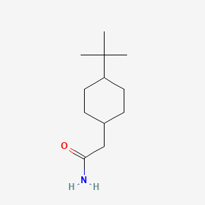 Cyclohexaneacetamide, 4-(1,1-dimethylethyl)-