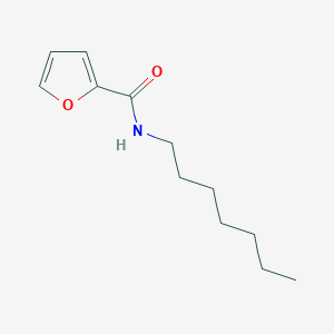 molecular formula C12H19NO2 B3044602 N-heptylfuran-2-carboxamide CAS No. 100252-26-4