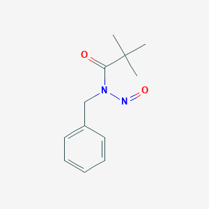 Propanamide, 2,2-dimethyl-N-nitroso-N-(phenylmethyl)-