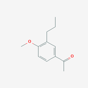 Ethanone, 1-(4-methoxy-3-propylphenyl)-