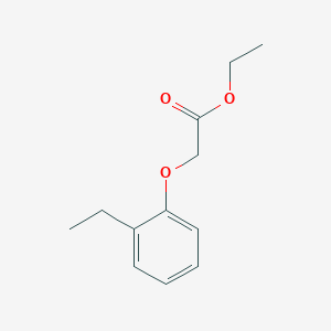 molecular formula C12H16O3 B3044608 ethyl 2-(2-ethylphenoxy)acetate CAS No. 100256-84-6