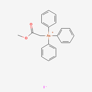 Arsonium, (2-methoxy-2-oxoethyl)triphenyl-, iodide
