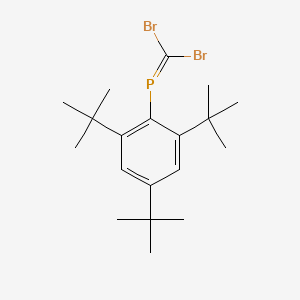Phosphine, (dibromomethylene)[2,4,6-tris(1,1-dimethylethyl)phenyl]-
