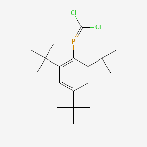 Phosphine, (dichloromethylene)[2,4,6-tris(1,1-dimethylethyl)phenyl]-