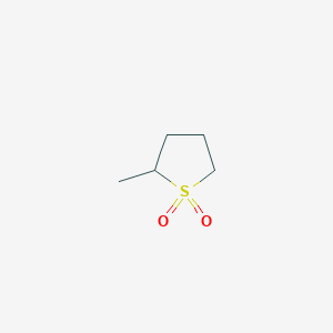 molecular formula C5H10O2S B3044647 2-Methyltetrahydrothiophene 1,1-dioxide CAS No. 1003-46-9