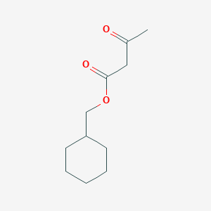 molecular formula C11H18O3 B3044654 Cyclohexylmethyl 3-oxobutanoate CAS No. 100303-76-2