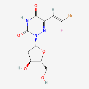 (E)-5-(2-Bromo-2-fluorovinyl)-6-aza-2'-deoxy-uridine